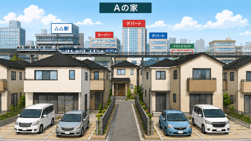 建売住宅の例